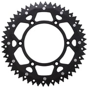 Moose Racing Dual Alloy Rear Sprocket Black 52 Tooth 1210-897-52-10X