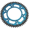 thumbnail image 1 of 49 Tooth Blue Dual Rear Sprocket, 1 of 1