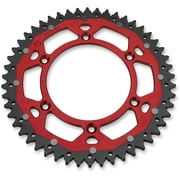 Moose Racing Dual Alloy Rear Sprocket Red 48 Tooth 1210-210-48-13X