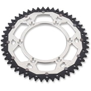 Moose Racing Dual Alloy Rear Sprocket Silver 52 Tooth 1210-897-52-11X