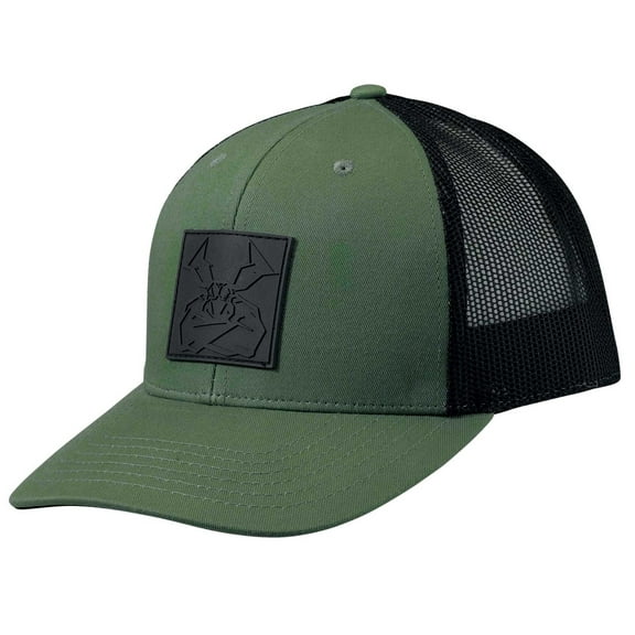 Moose Racing Embossed Snapback Hat Green/Black