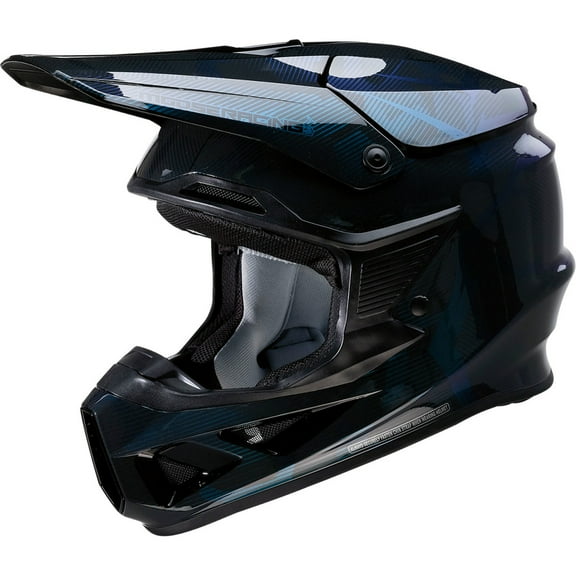 Moose Racing F.I. Agroid Camo MIPS MX Offroad Helmet Iridium Blue MD