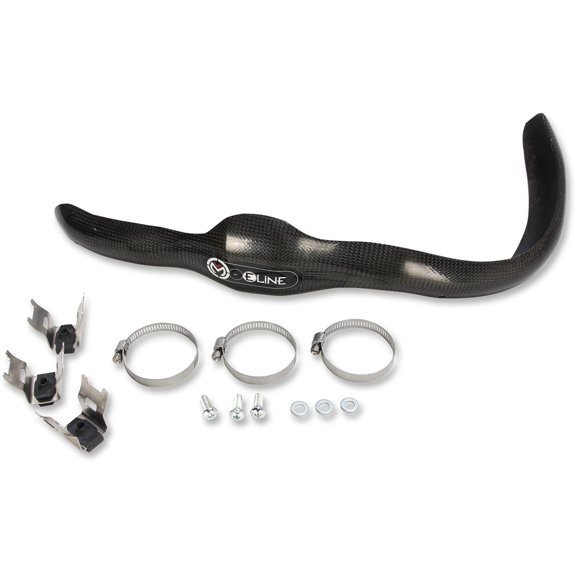Moose Racing Fiberglass Pipe Guard for FMF MX Mega Bomb Header (MMB35016)