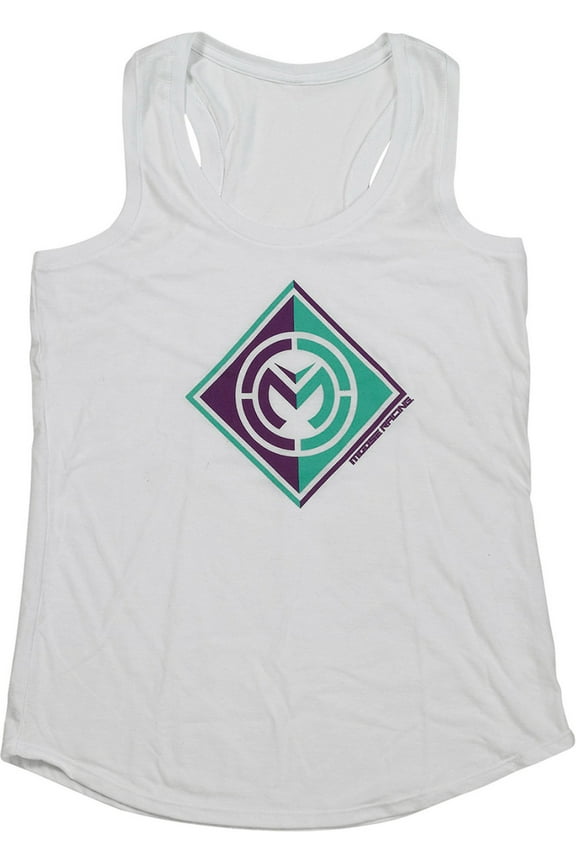 Insignia Womens Tank Top White LG
