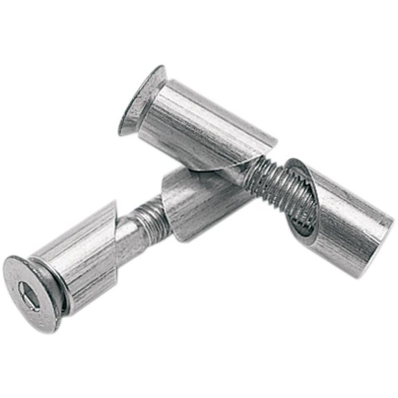 Moose Offroad 50-033 Outer Handguard Mount (Taperlock Insert) - 7/8in. & 1-1/8in. Aluminum Bar - Silver