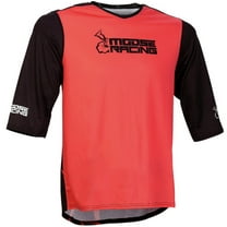 Moose Racing MTB Mens 3/4 Sleeve Mountain Bike Jersey Red SM