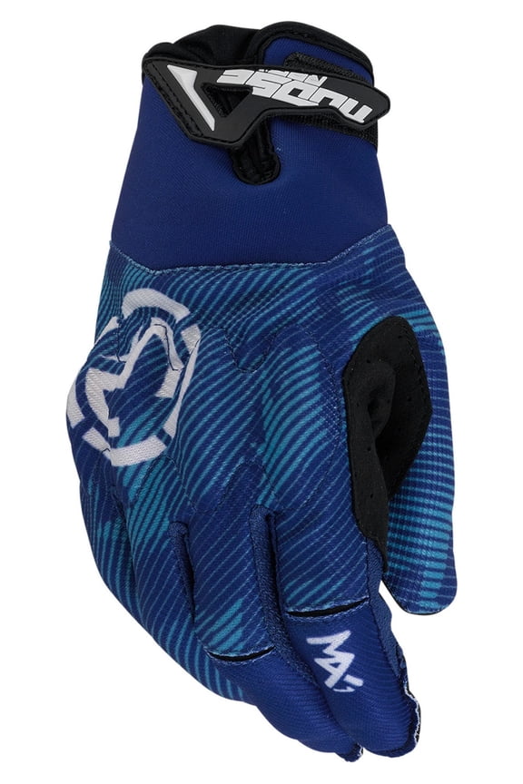 MX1 Mens MX Offroad Gloves Blue LG