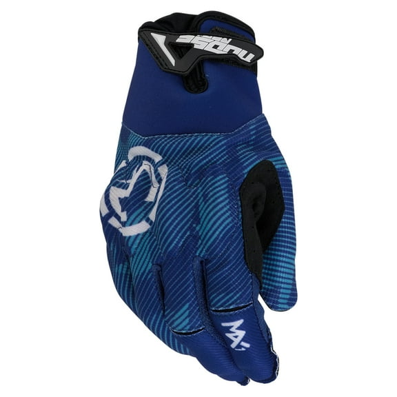 Moose Racing MX1 Mens MX Offroad Gloves Blue LG