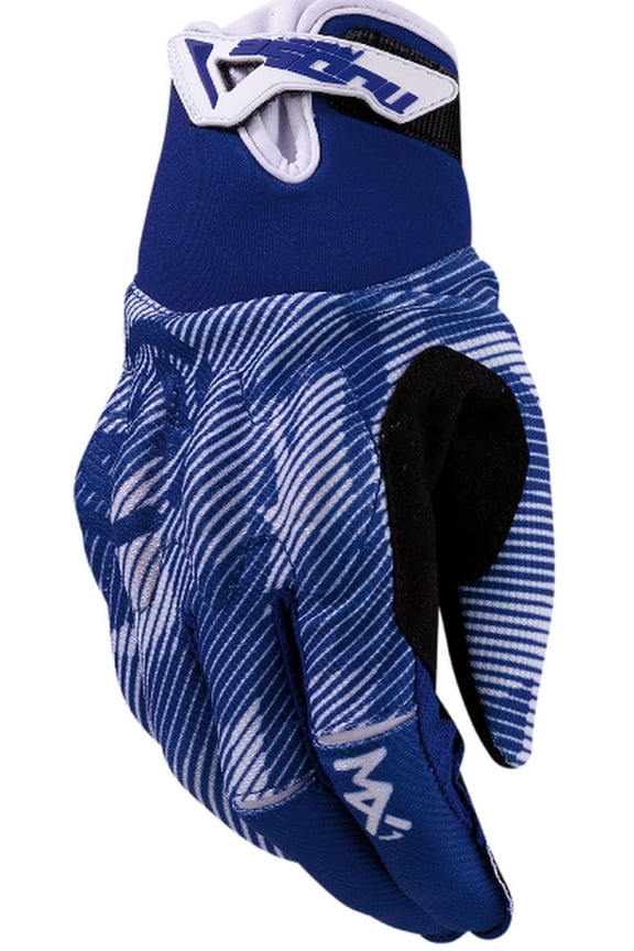MX1 Mens MX Offroad Gloves Blue/White LG