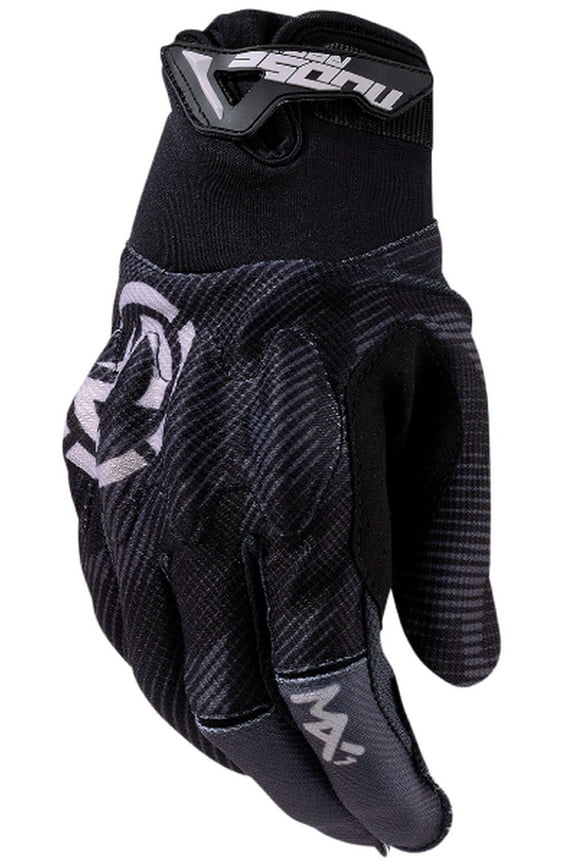MX1 Mens MX Offroad Gloves Gray/Black MD