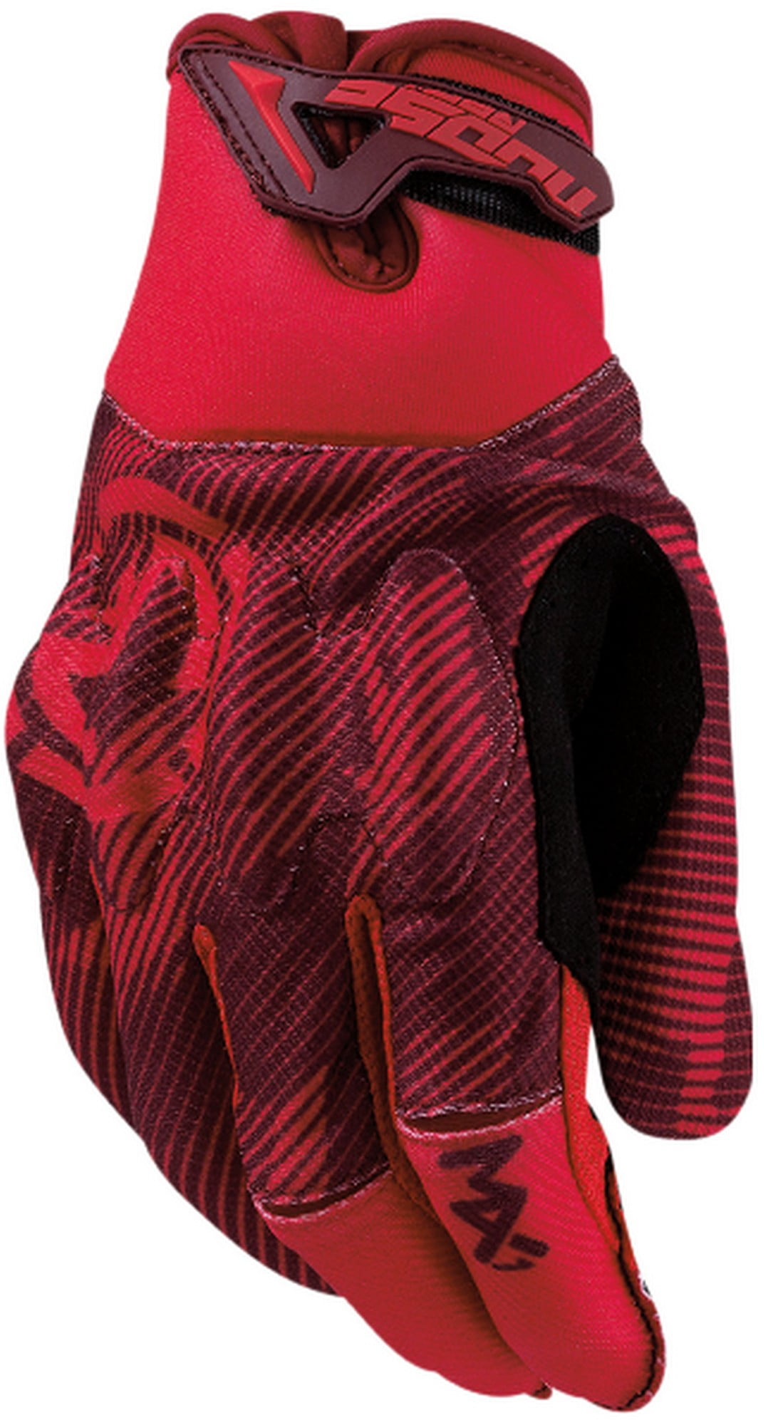 Moose Racing MX1 Mens MX Offroad Gloves Red⁄Black MD -