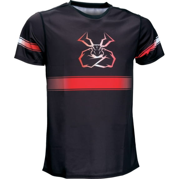 Moose Racing Moose Mens SS MTB Mountain Bike Jersey Red/Black XXL