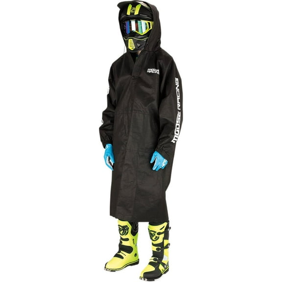 Moose Racing Mud MX Pit Rain Jacket Black SM/MD