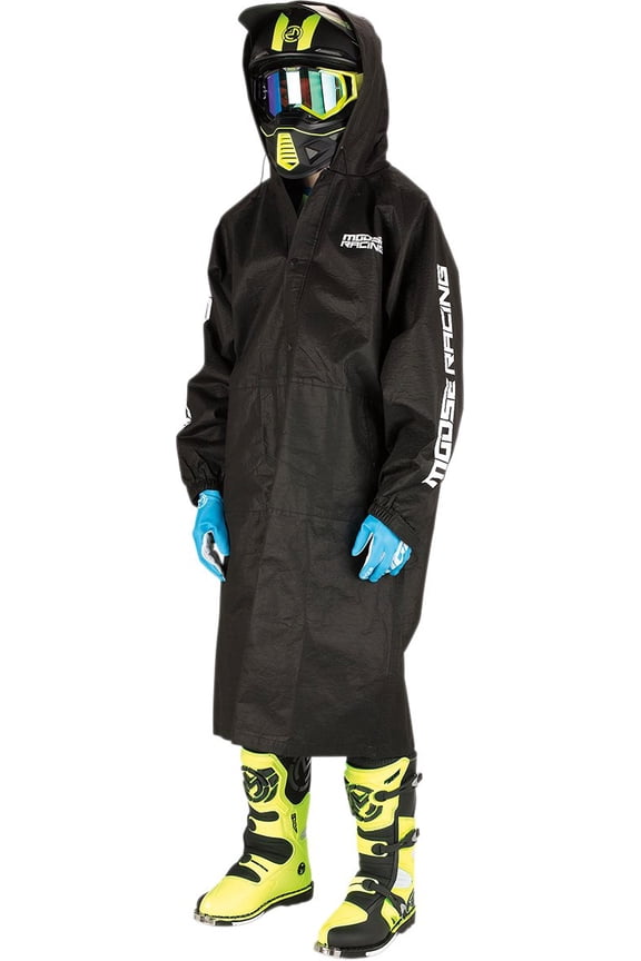 Mud MX Pit Rain Jacket Black SM/MD