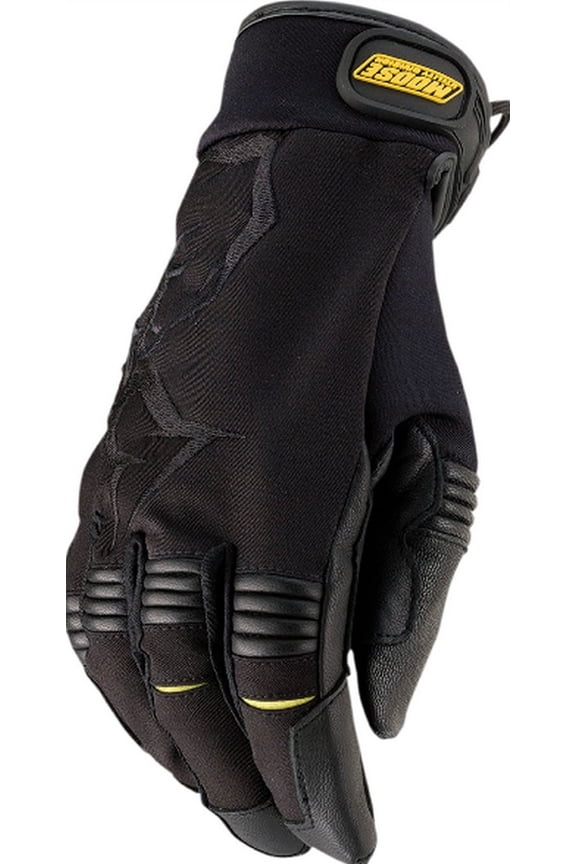 Mud Mens MX Offroad Gloves Black LG
