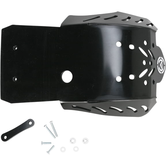 Moose Racing Pro Black Plastic Skid Plate (PX1261)