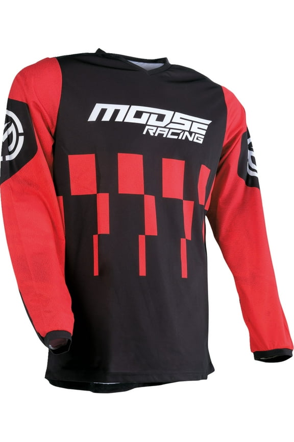 Qualifier 24 Mens MX Offroad Jersey Red/Black LG