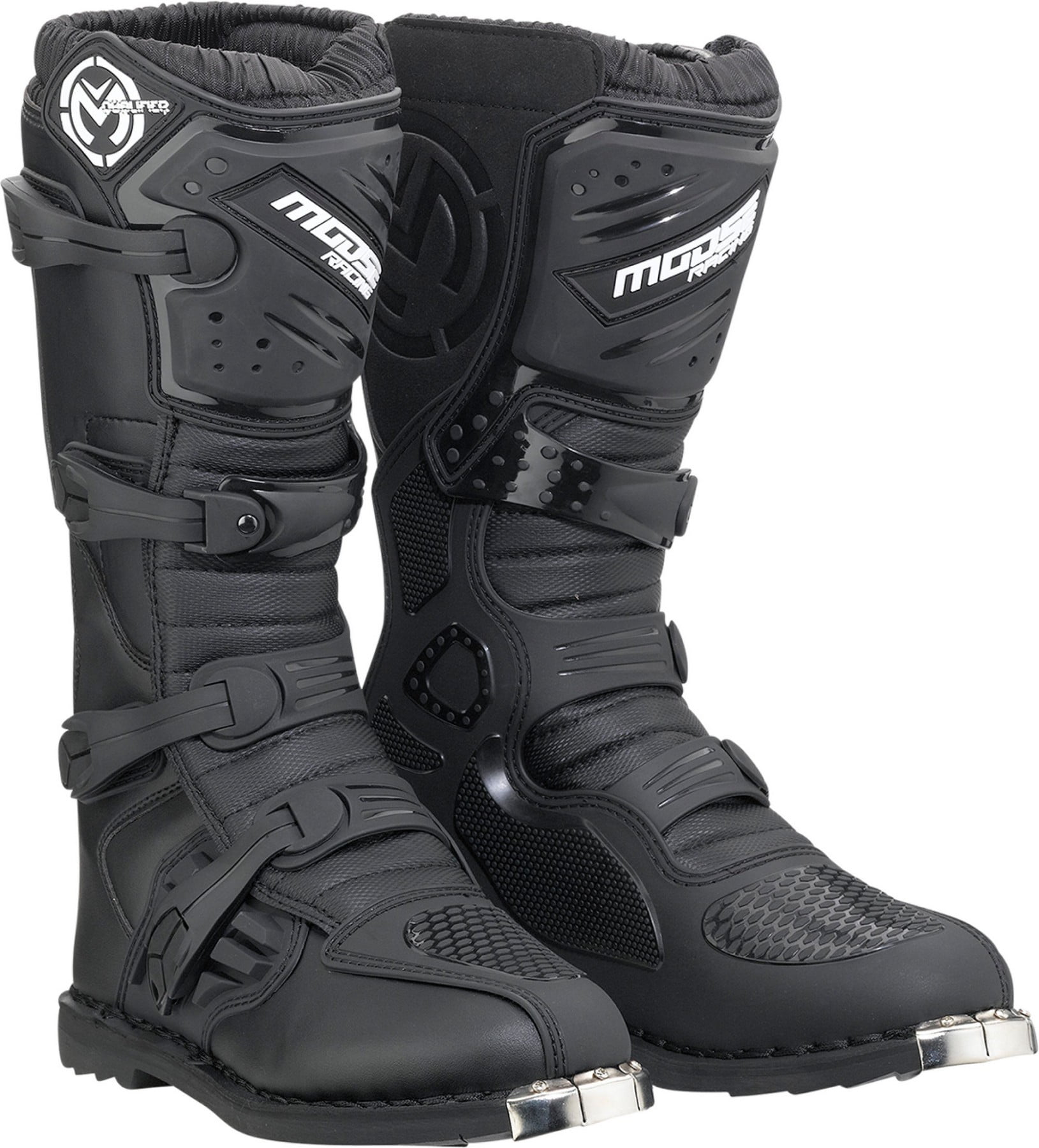 Moose Racing Qualifier ATV Mens MX Offroad Boots Black 11 USA