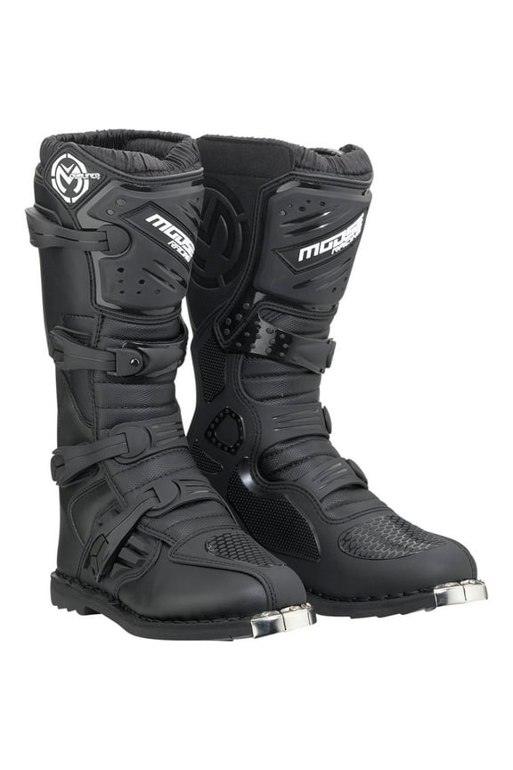 Qualifier Mens MX Offroad Boots Black 14 USA