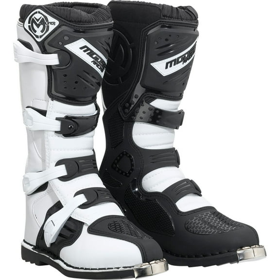 Moose Racing Qualifier Mens MX Offroad Boots White 11 USA