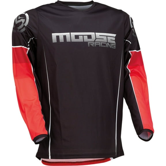 Moose Racing Qualifier Mens MX Offroad Jersey Red/Black 4XL