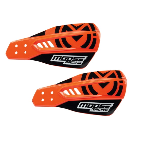 Moose Racing Qualifier Orange/Black Handguards (0635-1458)