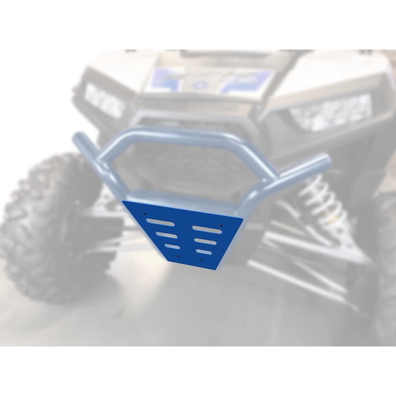 Moose Racing RZR Steel Blue Front Bumper Guard (1013-BU)