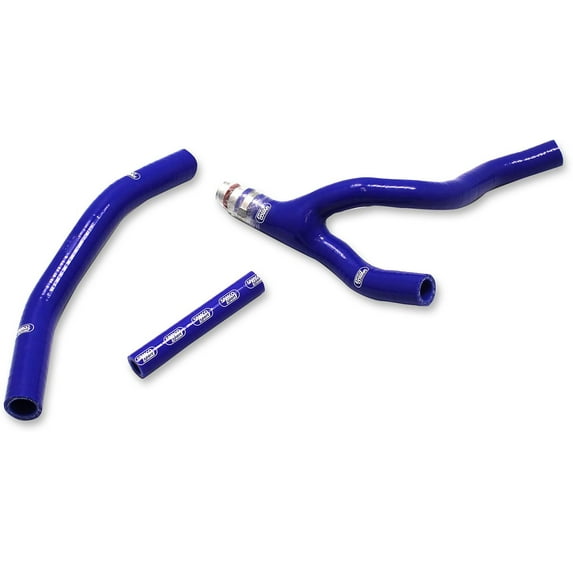 Moose Racing Race Fit Blue 3-pc Radiator Hose Kit (MBU-YAM-72-BL)