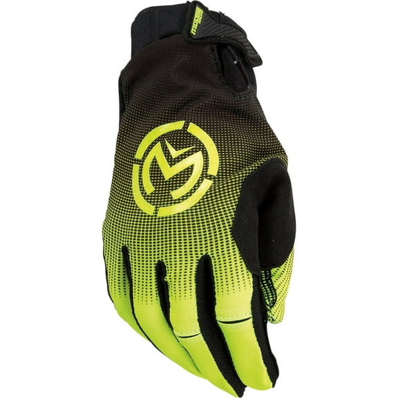 Moose Racing SX1 Mens MX Offroad Gloves Hi-Vis/Black LG