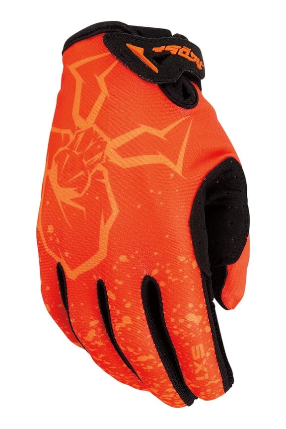 SX1 Youth MX Offroad Gloves Orange LG