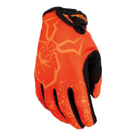 Moose Racing SX1 Youth MX Offroad Gloves Orange MD