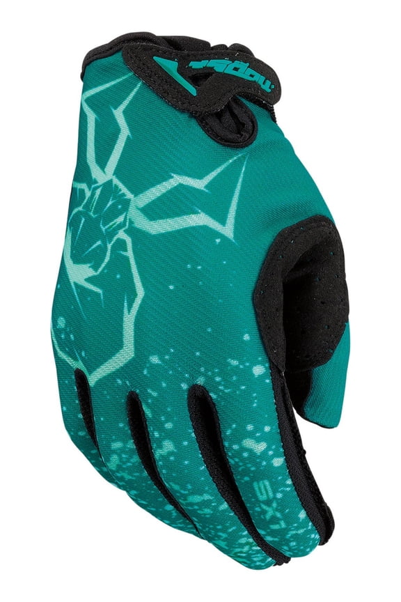 SX1 Youth MX Offroad Gloves Teal LG
