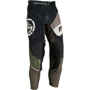 Moose Racing Sahara 20 Mens MX Offroad Pants Black/Green 30 USA