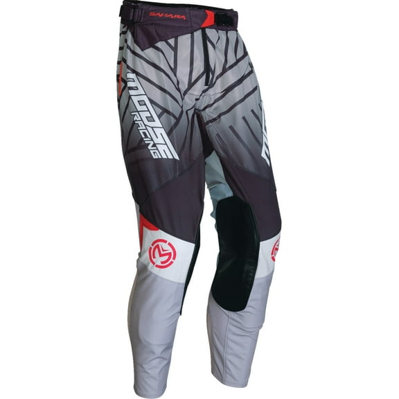 Moose Racing Sahara Mens MX Offroad Pants Black/White 30 USA