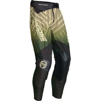 Moose Racing Sahara Mens MX Offroad Pants Green/Black 36 USA