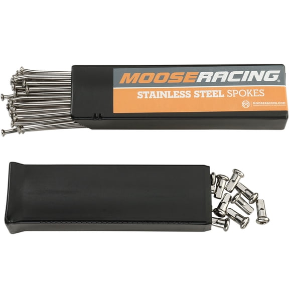 Moose Racing Stainless Steel Spoke Set 18" Rear (1-22-108-S)