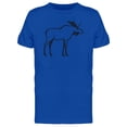 thumbnail image 1 of Moose Silhouette On Grunge  T-Shirt Men -Image by Shutterstock, Male 3X-Large, 1 of 2