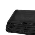 thumbnail image 1 of Moose Supply 10' x 12', 12 Mil PVC Vinyl Heavy Duty Waterproof Tarp Covers, Black, 1 of 7