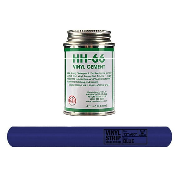 Moose Supply 4oz HH66 Inflatable Repair Kit, Blue