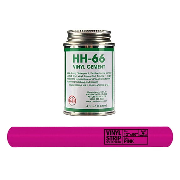 Moose Supply 4oz HH66 Inflatable Repair Kit, Pink