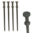 thumbnail image 1 of Moose Supply Heavy Duty Double Head Steel Tent Stakes, 50 Pack, 1" x 30", 1 of 6