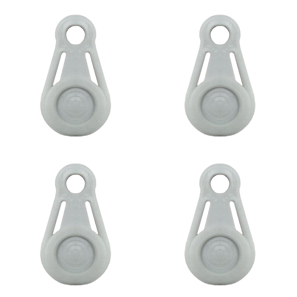 Moose Supply Movable Grommet Hole Clip Tarp Snaps, 4 Pack