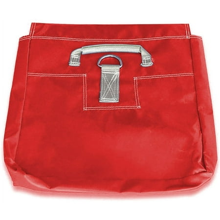 Moose Supply Vinyl Sand Bag for Inflatable Bounce Houses, Red 10 Pack
