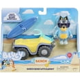 thumbnail image 1 of Moose Toys Bluey Beach Quad with Bandit Action Figure Sets, 1 of 3