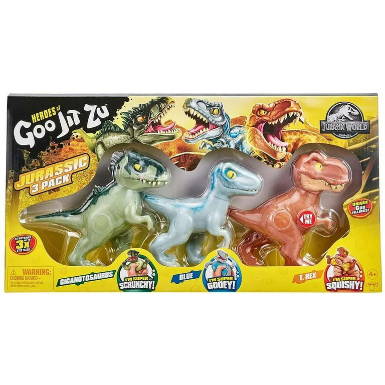Heroes of Goo Jit Zu Jurassic World Pack: Giganotosaurus, Blue