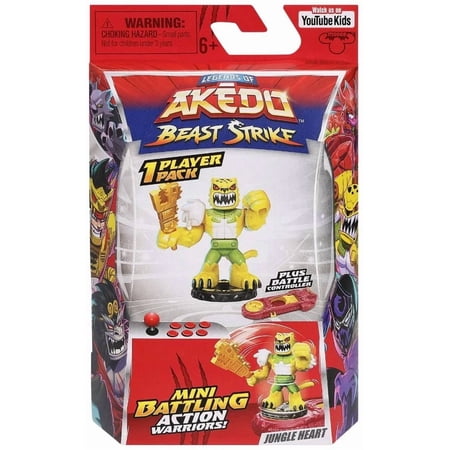 Moose Toys Collectible Jungle Heart Action Figure, Legends of Akedo