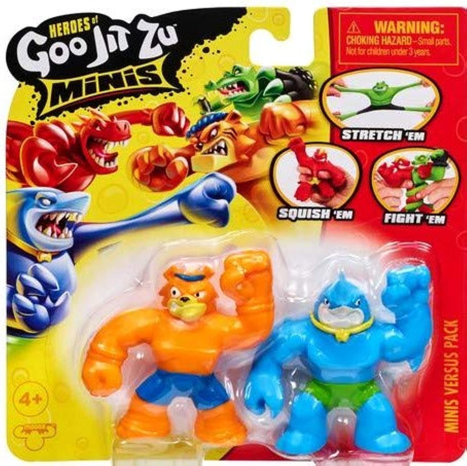 Moose Toys Goo JIT Zu Mini Pack Versus Thrash vs Tygor - Walmart.com