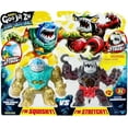 thumbnail image 1 of Moose Toys Heroes of Goo Jit Zu Versus Pack, Tidal Smash Thrash & Hammerhook, 2 Figures, for Ages 4+, 1 of 4