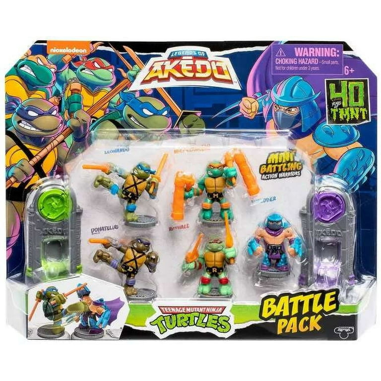 Legends of Akedo TMNT 40 Years Ninja Turtles & Villain