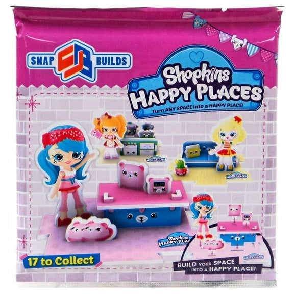 Moose Toys Snap Builds Collectible Shopkins Happy Places Action Figures